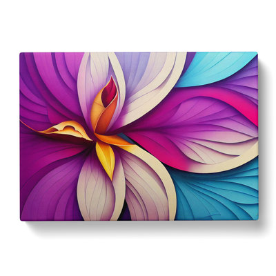 Otherworldly Flower Vol.1 Abstract - Wrapped Canvas