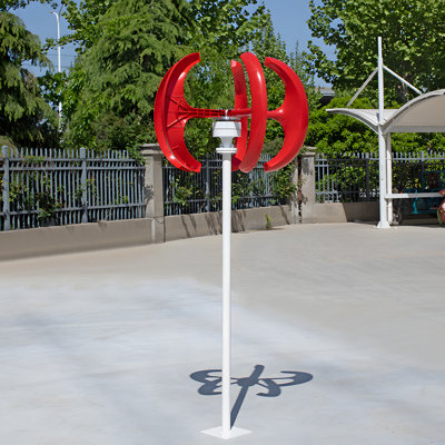 Générateur d'éoliennes 1000W 12V / 24V amélioré, trousse de générateur de lanterne à 5 pales, équipement de production d'électricité électromagnétique