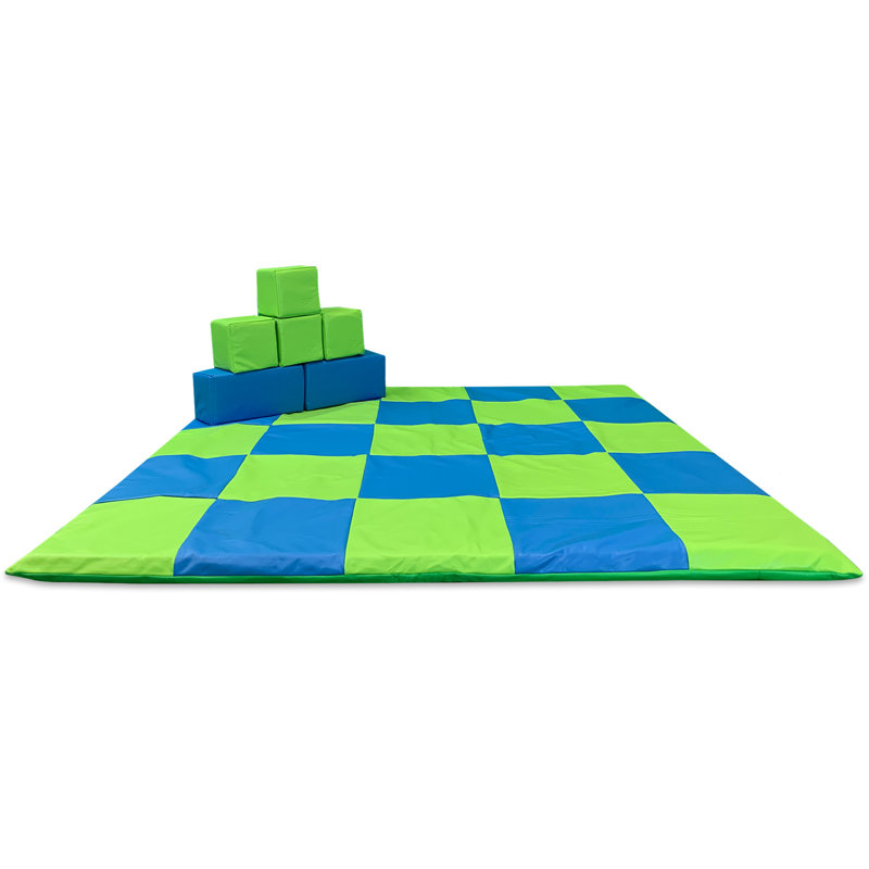 Jeu en mousse à patchwork rembourré