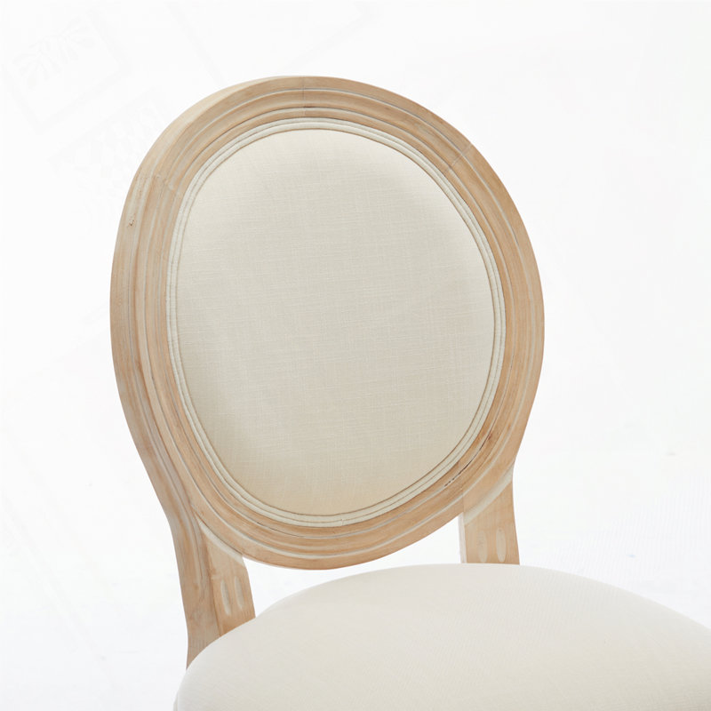 Tabourets de bar en bois massif, tabouret de cuisine rembourré