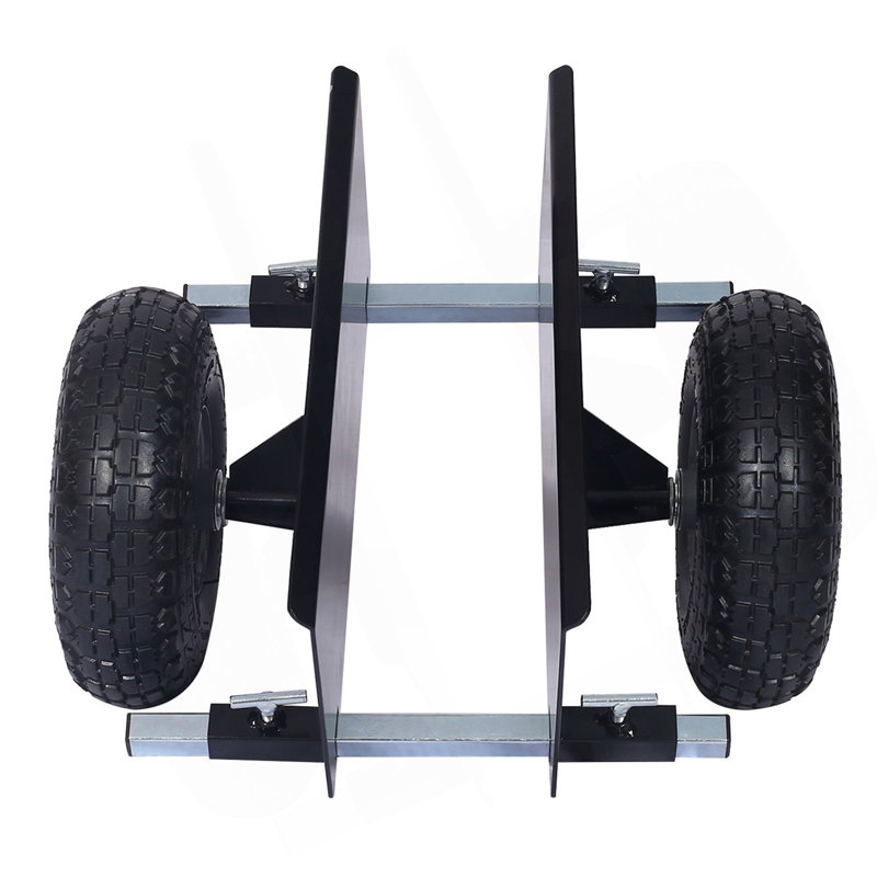 600Lb Panel Dolly , 10In. Pneumatic Wheels