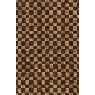 Tapis en laine à carreaux Quince