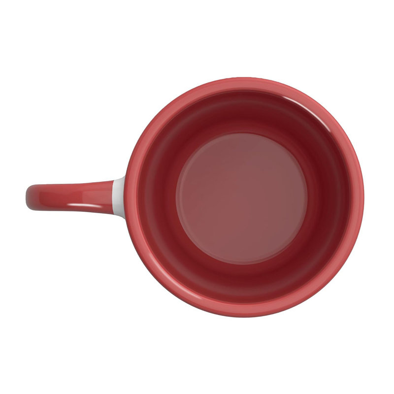 Ceramic Coffee Mug, Red