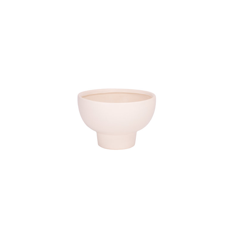 Ceramic Bowl Matte Finish White