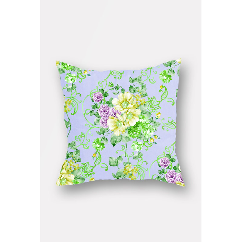 Housse de coussin Hering, Bleu / jaune / vert