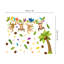 Happy Monkey Kids Wall Sticker