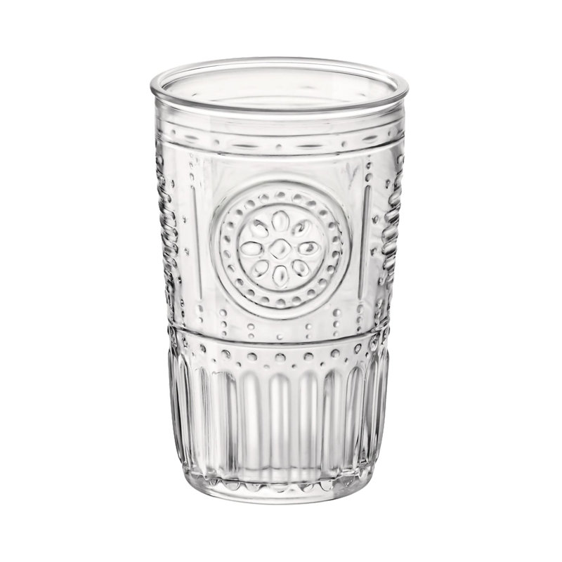 Romantic Highball Glasses - 475ml, Clear, 475ml, 12