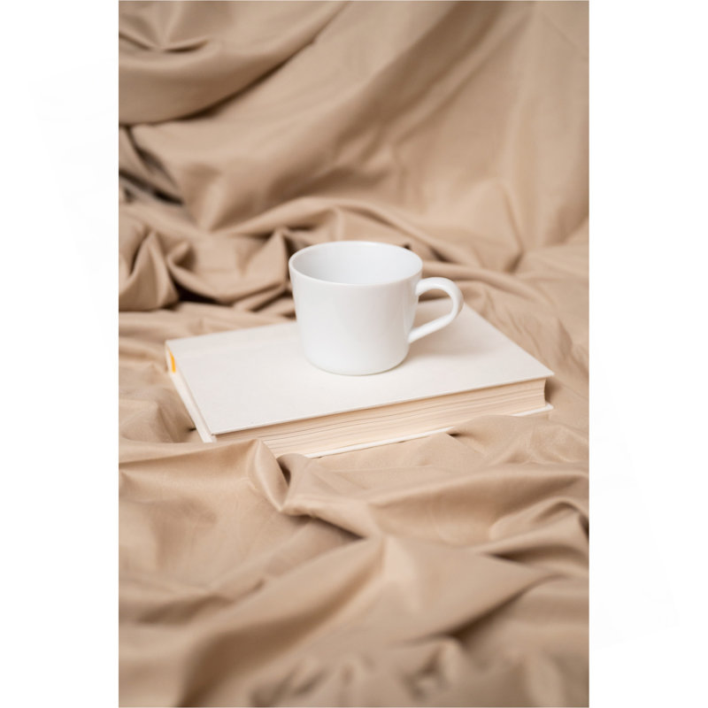 Ensemble de draps 4 pièces Omne Sleep, Ensemble de draps pour lit double avec 2 taies d'o, Khaki