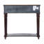 37" Serpentine-Shaped Console Table-916259710