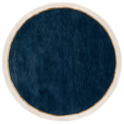 Fifth Avenue Hand Tufted Wool,Viscose Solid Color Indoor Rug