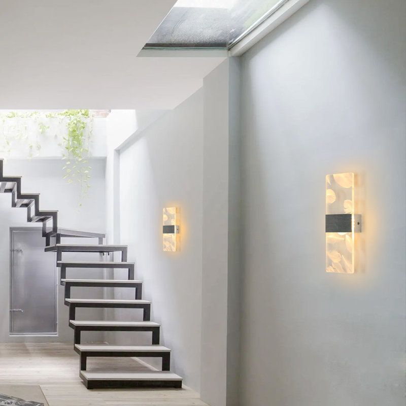 Aluminum LED Flush Mounted Wall Sconce