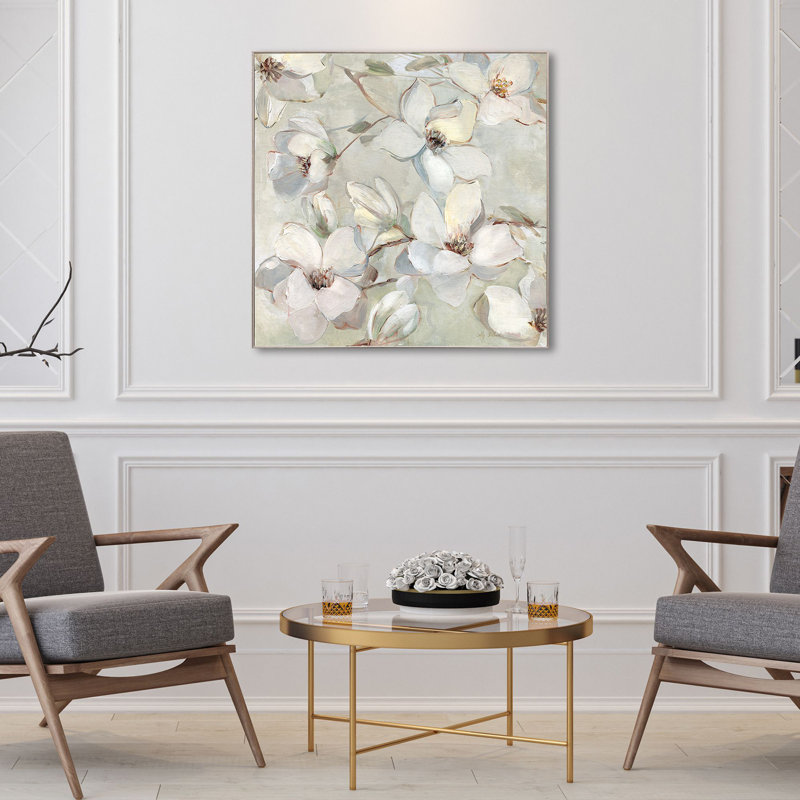 Art encadré Magnolias sans verre