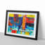 Abstract Art Painting Vol.292 by S.Johnson - Framed Print-55622879-55622882