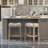 Midsomer Upholstered Counter Stool with Solid Wood Frame-1959594870