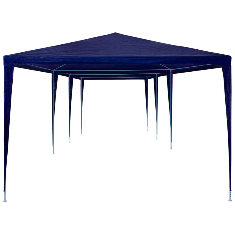 9m x 3m Steel Party Tent, Blue