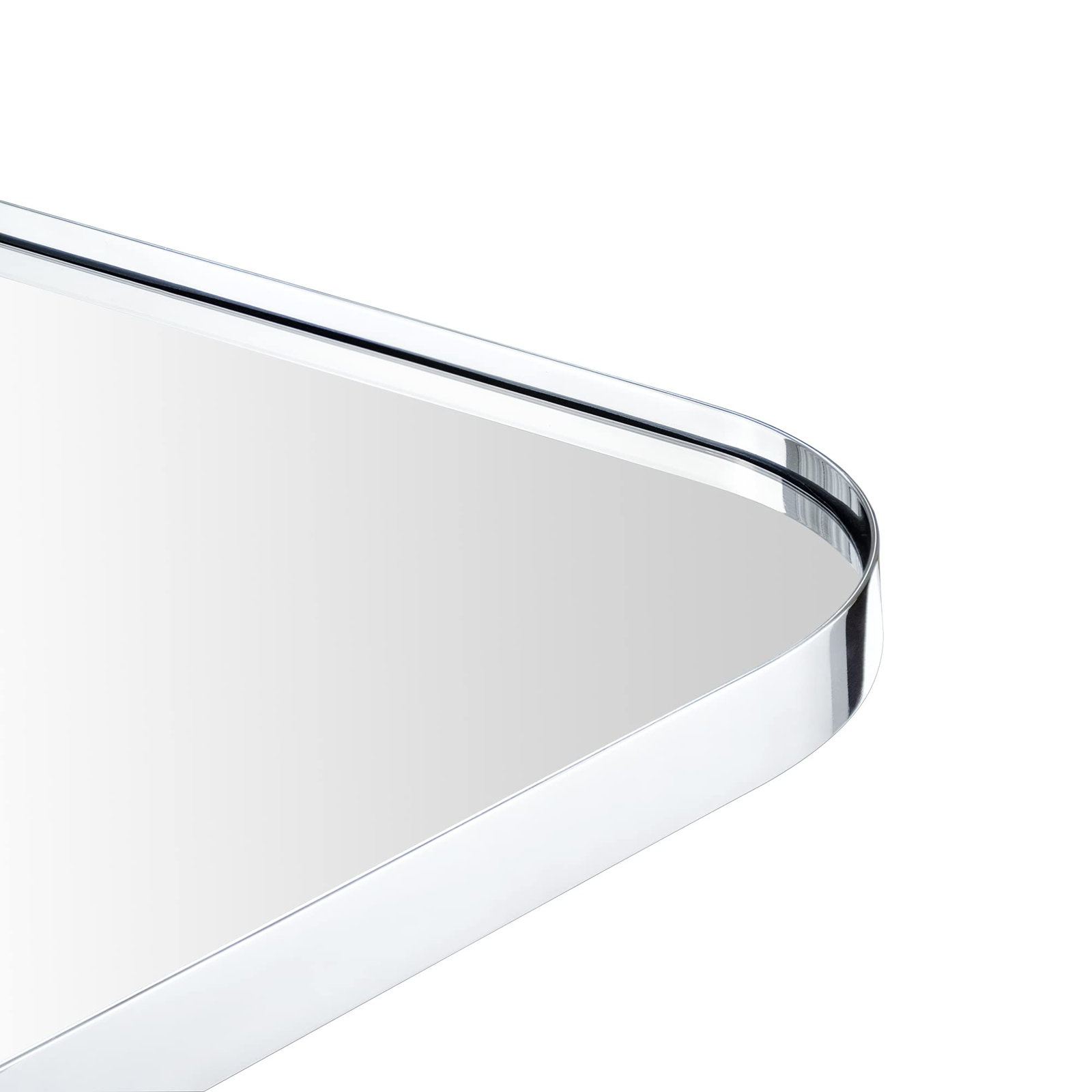 Recessed Medicine Cabinet, Chrome, 28.3" H x 16" W x 4.96" D
