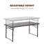 Rectangular Outdoor Camping Table - 122 cm W 61 cm D