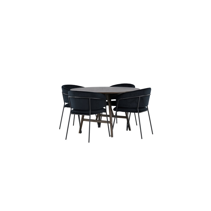 Ornelas 4 - Person Dining Set