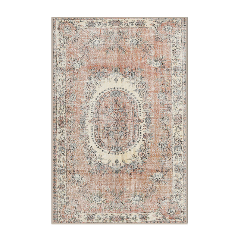 Oriental Indoor Rug, Rectangle 6' x 9'