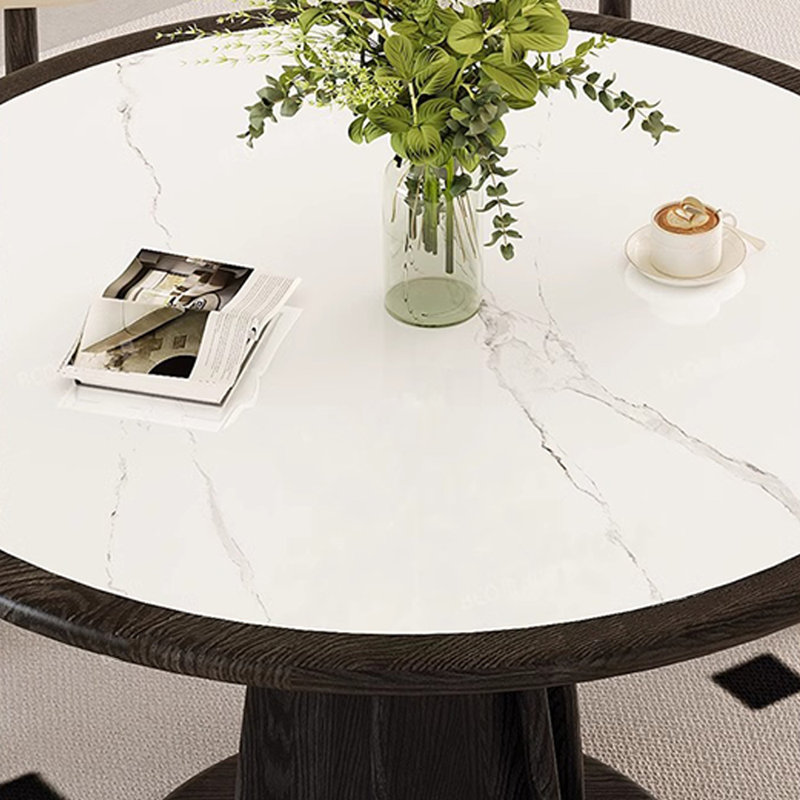 Table et chaise de salle à manger rétro, H 29,5 po x L 47,2 po x l 47,2 po