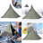 Multiple Function 4 Season Waterproof Lightweight Camping Tents Without Inner Tent