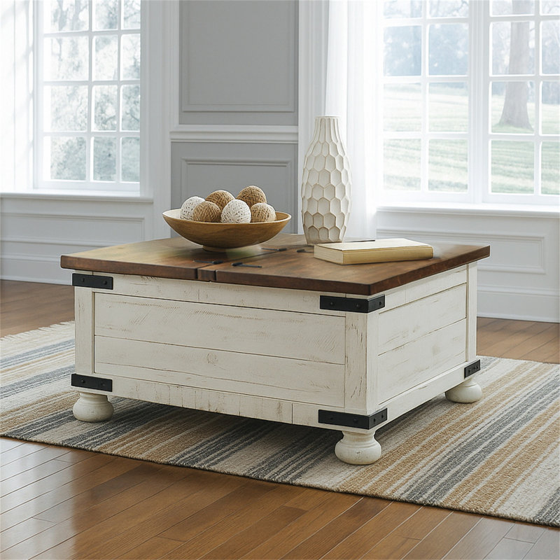 Table basse avec rangement Etha