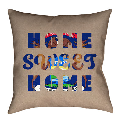 Oreiller de Katelyn Smith Home Sweet Michigan