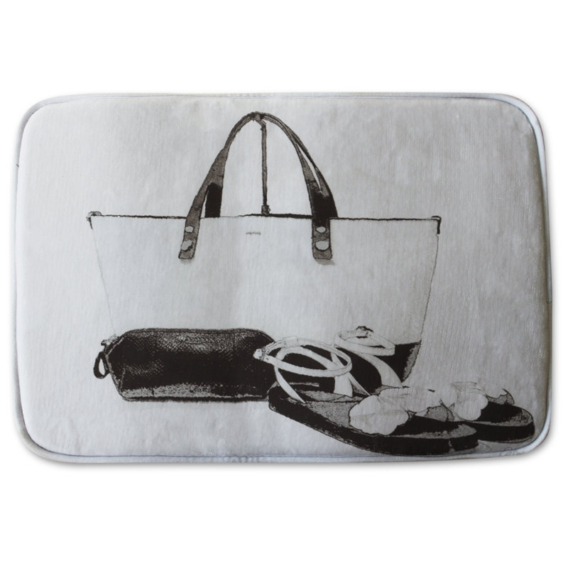 Niangua Memory Foam Non-Slip Bath Mat