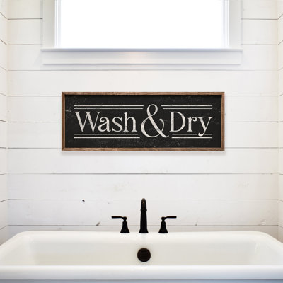 Wash And Dry Lines - noir
