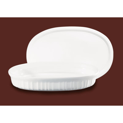 George Oliver Petya Oval Stoneware 2 Piece Casserole Bakeware Set
