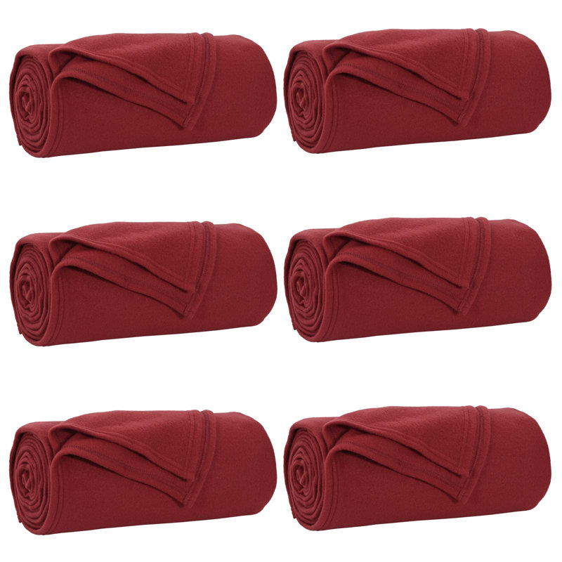 3.5-50 Blanket, 200cm x 150cm, Bordeaux Red