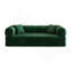 Canapé à compression de 78,8 po, canapé-lit convertible au sol avec accoudoirs avec dossier coussiné, canapé-lit futon confortable, canapé modulaire sans dossier Loveseat, tissu velours côtelé, pour le salon, la chambre à coucher, vert-1700759428