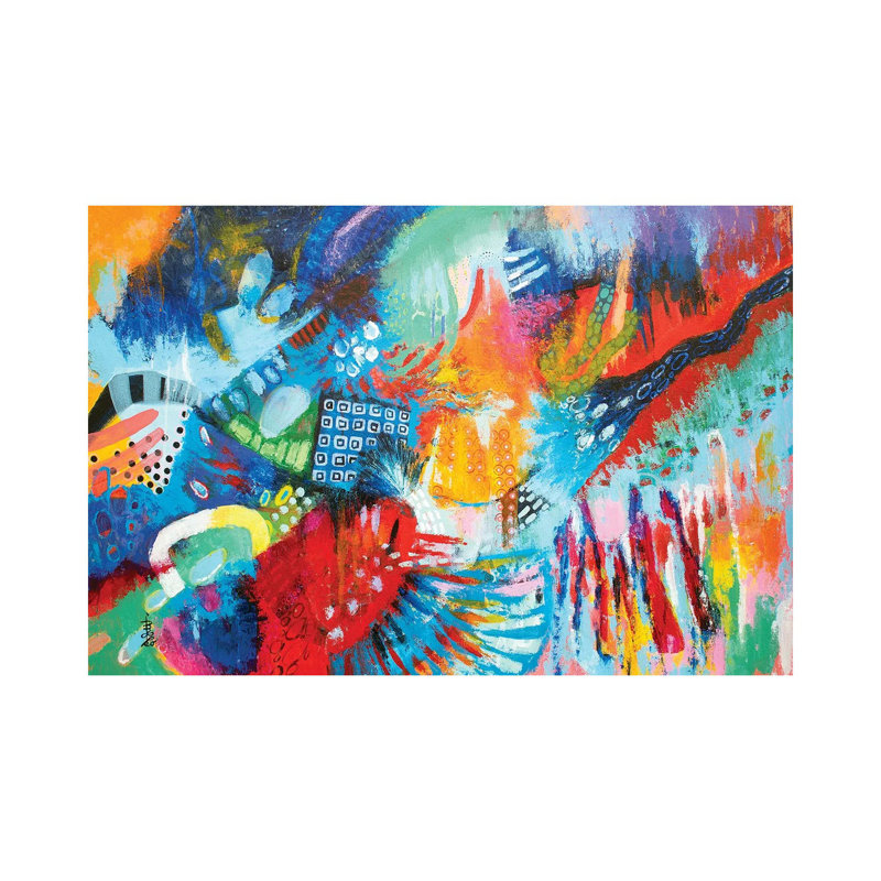 Revealing The Truth by Misako Chida - Wrapped Canvas Painting, 66.04 cm H x 45.72 cm W