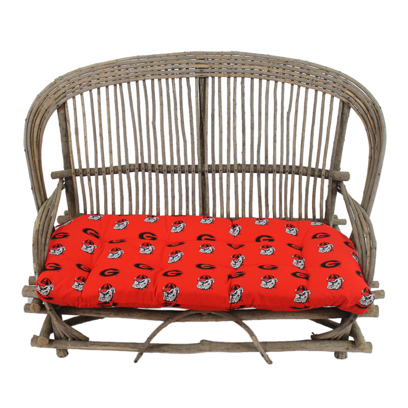 Coussin de canapé intérieur/extérieur georgia NCAA