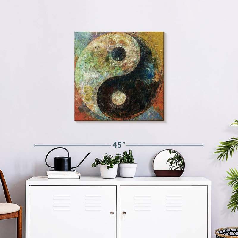 Kerrick, le Yin et le Yang, H 24 po x l 24 po