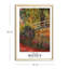 Élégante peinture encadrée décorative, 16,5 po x 24,4 po | Cadre 100% bois massif (épaisseur: 0,8 pouce) | Fond en panneau de fibres à densité moyenne durable (épaisseur: 0,1 pouce) | Art imprimé UV pour le salon, la chambre à coucher et le bureau-1900136879