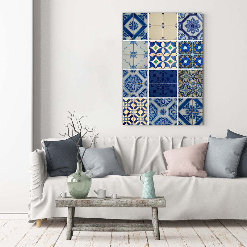 Portuguese Tiles - Wrapped Canvas Print