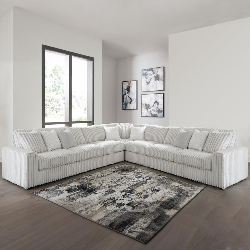 Canapé modulaire Cintra, H 41 po x l 172 po x P 172 po