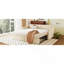 Lit de jour simple rembourré avec lit gigogne-838140290