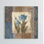 « blue tulip scroll », peinture sur toile tendue-545885564