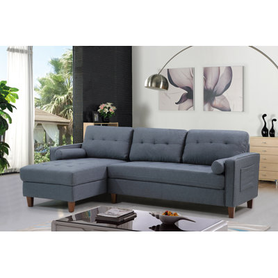 Weatherall Upholstered L-Shaped Sectional Left Hand Facing
