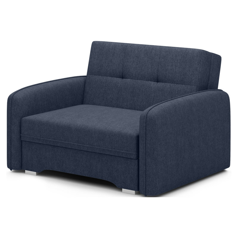 Sarlota 2 Seater Sofa Bed, Dark Blue