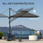 246cm Tilt Market Parasol-1408039902