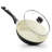 CS KOCHSYSTEME Aluminum Non-Stick Frying Pan with Lid-86365069-86365068