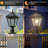 22-In Solar Lantern Head Dusk-To-Dawn