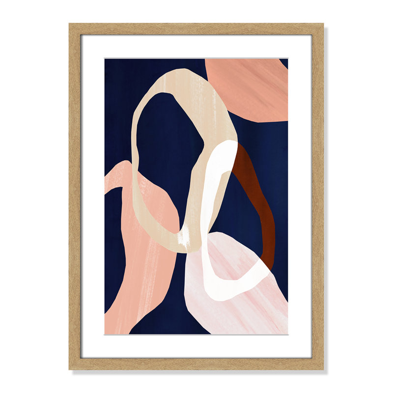 Loop II Print par Violets Print House, L 17 po x H 23 po, Imprimé mat, Naturel