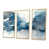 Toile naturelle avec cadre flottant