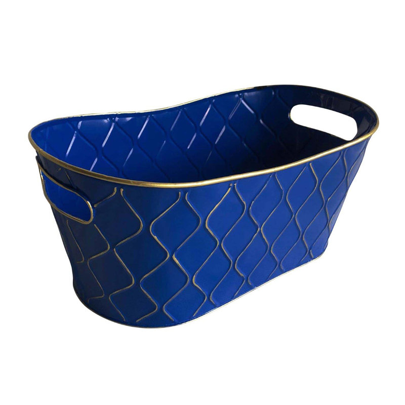 Mercer41 Decorative Basket, 5.75" H x 13.5" W x 7.5" D