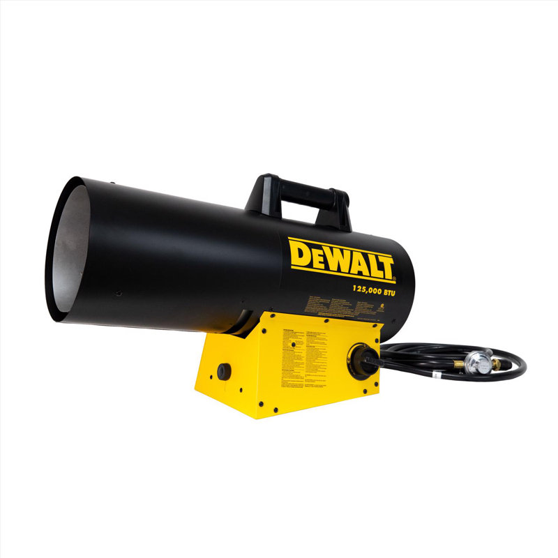 DeWalt 125000 BTU Propane High Efficiency Utility Space Heater