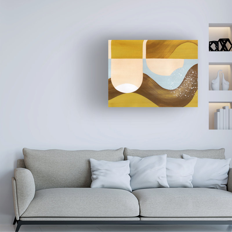"Solar Rays II" sur toile, H 35 po x l 47 po